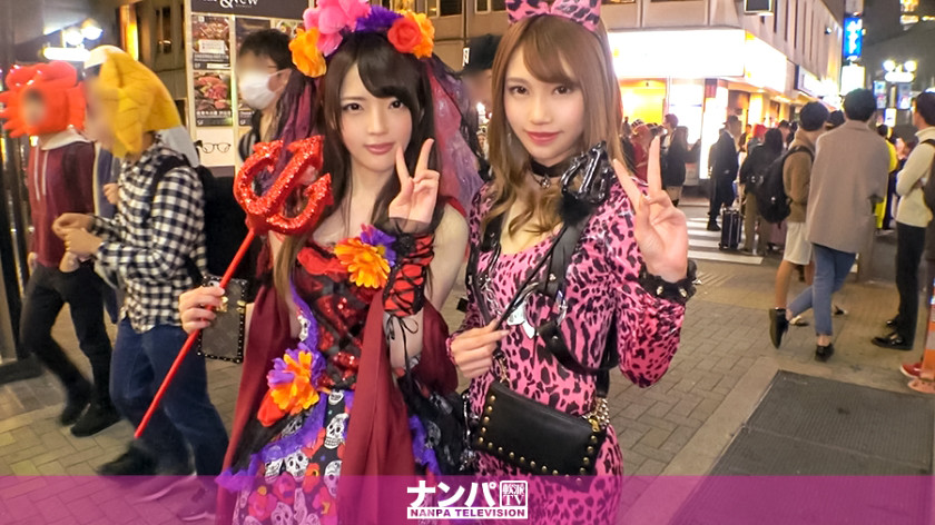 渋谷ハロウィン当日!大騒ぎ!逮捕者続出のさなか、仮装ナンパ師突入!