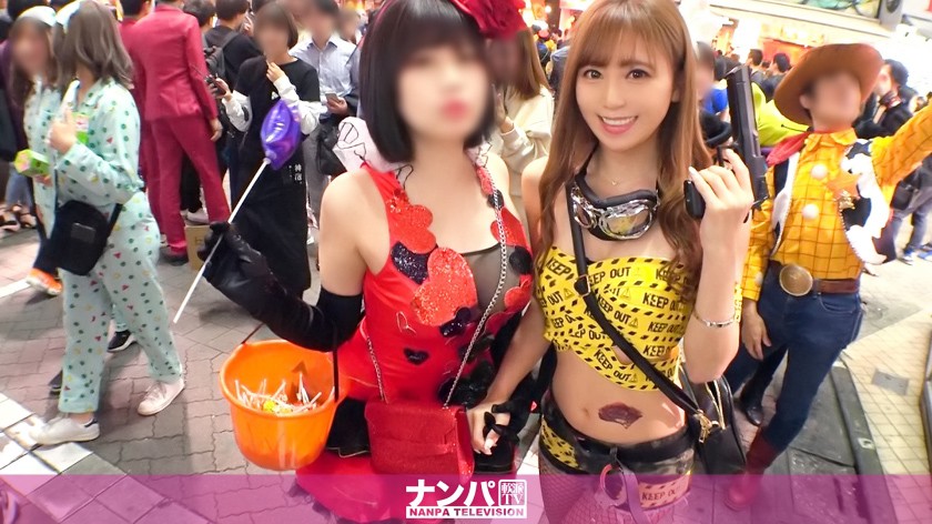渋谷ハロウィンは今年も大盛り上がり!ノリ良し顔良しカラダ良しのエロポリス(?)をホテル連れ込み撮影会!ちょっと強引でも今夜だけは許される!気づけは自らチ○ポを貪り出す姿に興奮必至!!