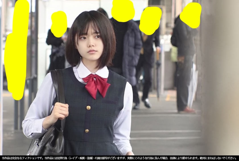 《SS美少女》【電車痴漢】【自宅盗撮】【睡眠姦】特殊織りJSK ボブヘア優等生 ピンクP #22
